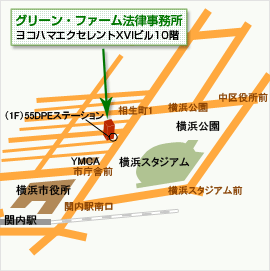 横浜事務所マップ
